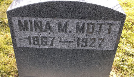 Wilhelmina A �Mina� Morse Mott